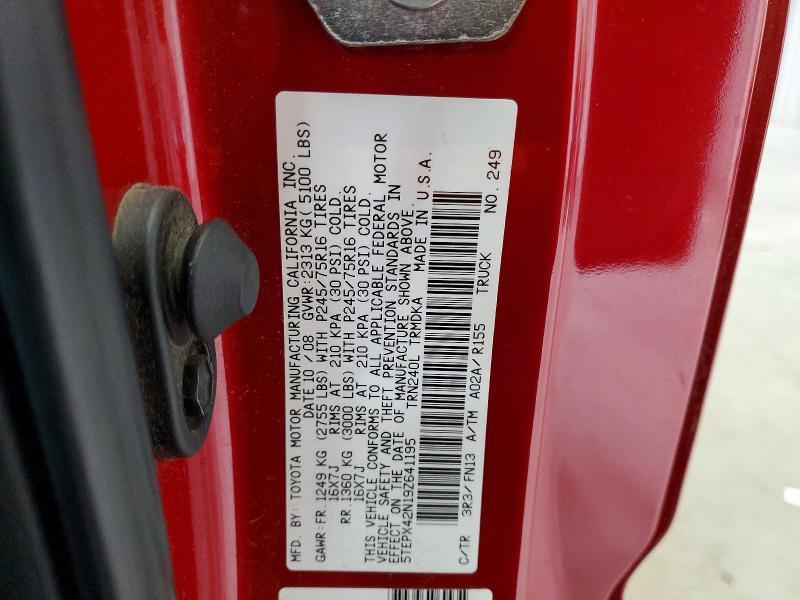 2009 Toyota Tacoma Base