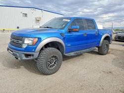 Salvage cars for sale from Copart Tucson, AZ: 2011 Ford F150 SVT Raptor