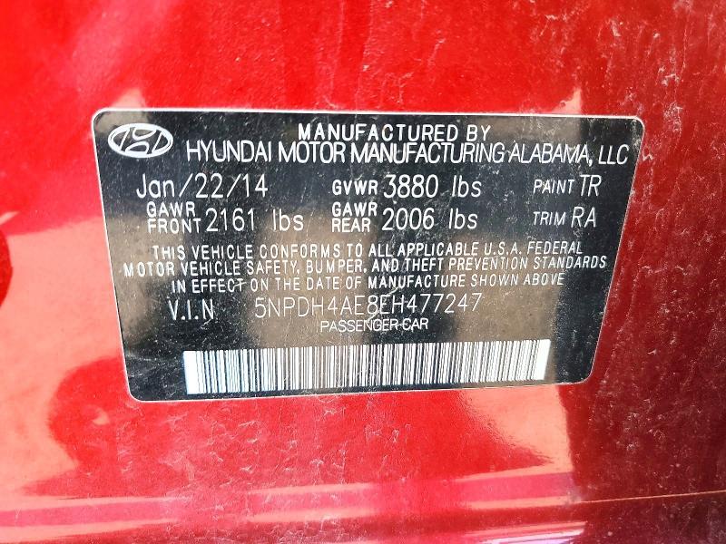 2014 Hyundai Elantra Limited