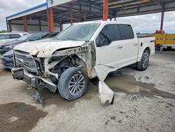 Camiones salvage a la venta en subasta: 2015 Ford F150 Supercrew