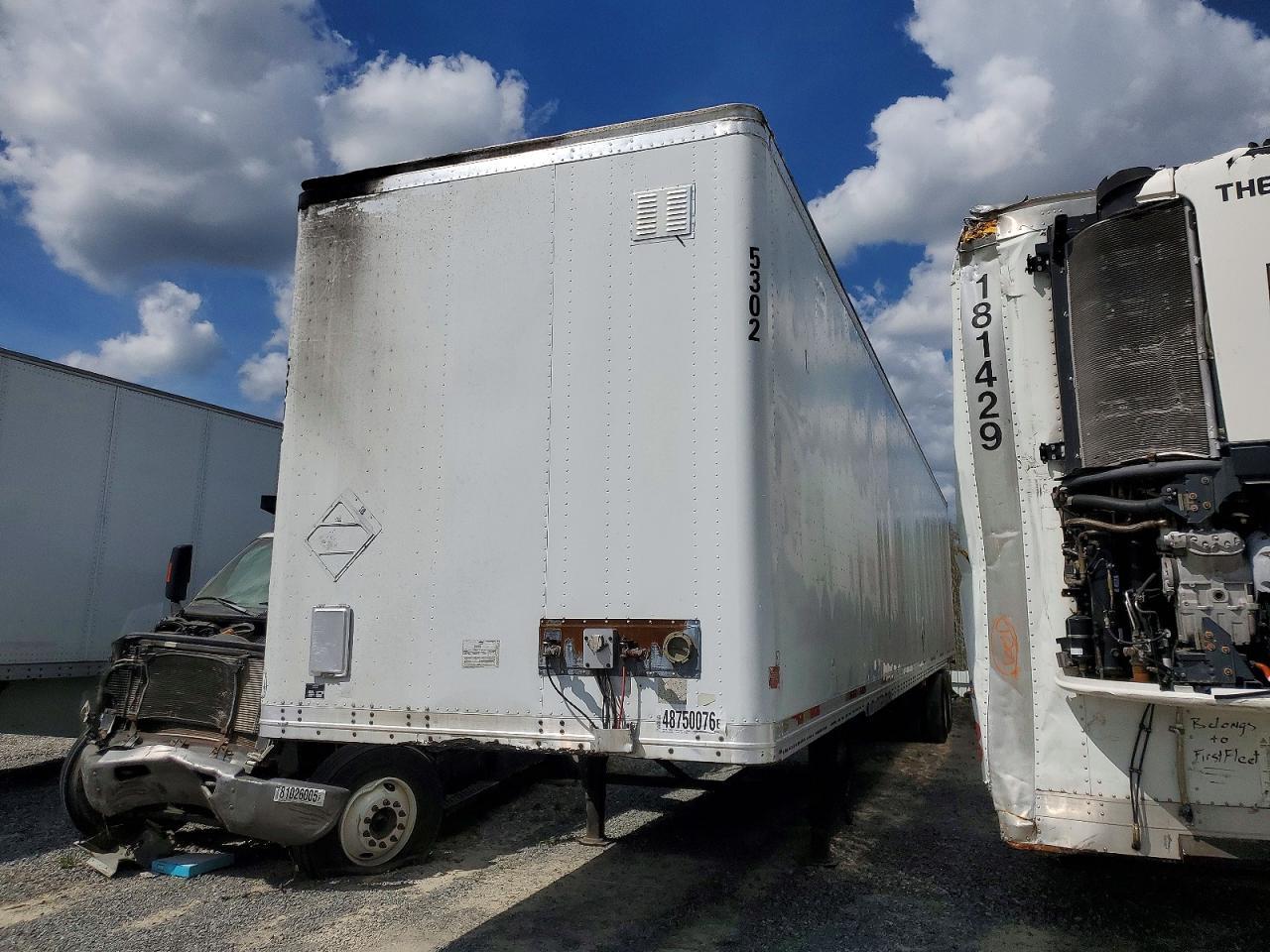 2007 Wabash SH Dvlhhsa DRY Van Trailer