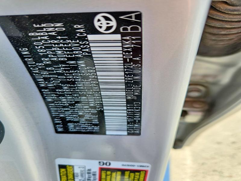 2019 Toyota Corolla le