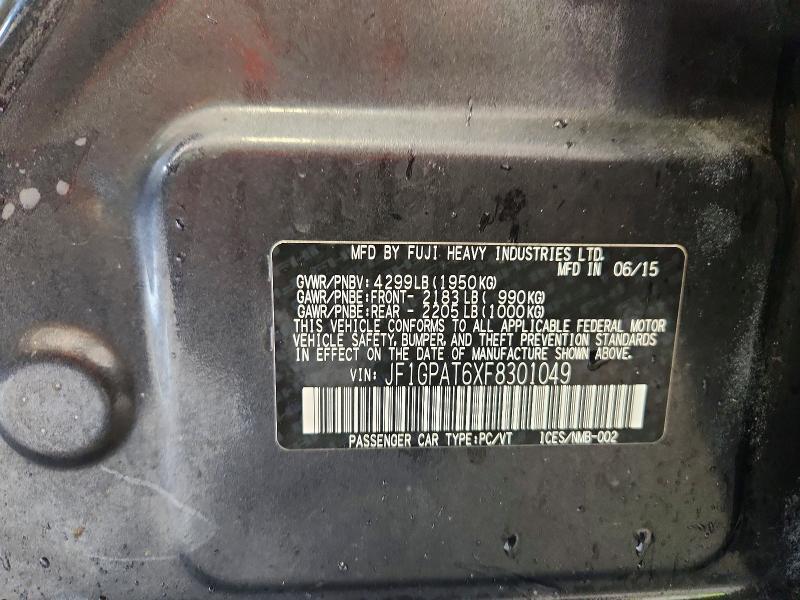 2015 Subaru Impreza Sport