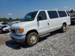 Salvage trucks for sale at Hueytown, AL auction: 2007 Ford Econoline E350 Super Duty Wagon