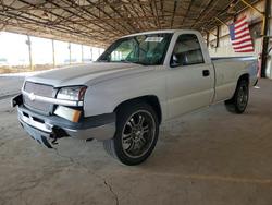 Salvage trucks for sale at Phoenix, AZ auction: 2004 Chevrolet Silverado C1500