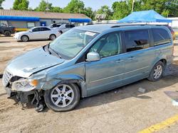 Chrysler Town & Country Touring salvage cars for sale: 2010 Chrysler Town & Country Touring