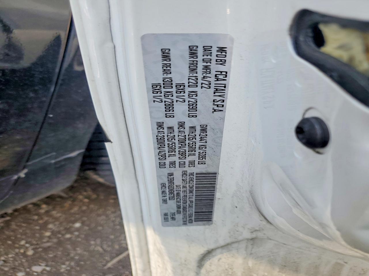 2022 Dodge RAM Promaster City Tradesman