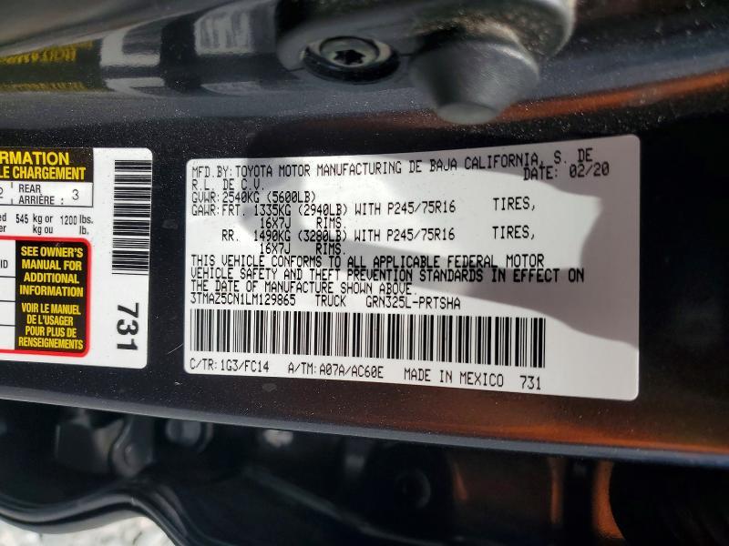 2020 Toyota Tacoma SR5 V6