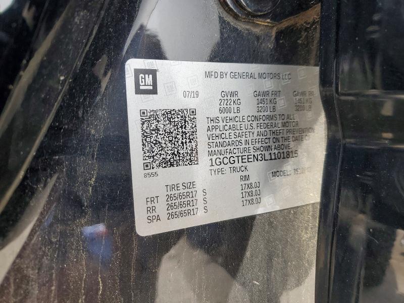 2020 Chev Colorado ZR2