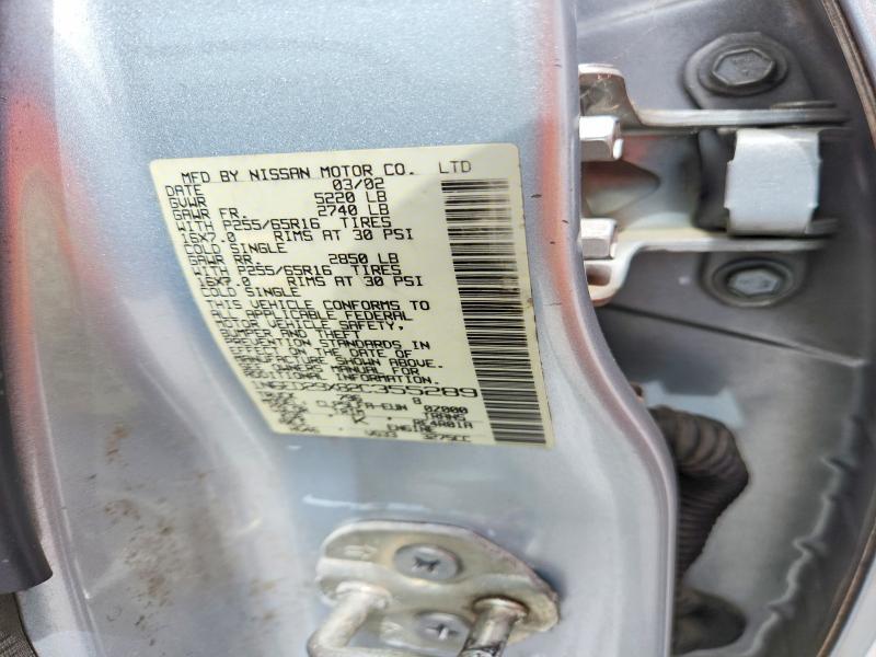 2002 Nissan Frontier Xe-v6