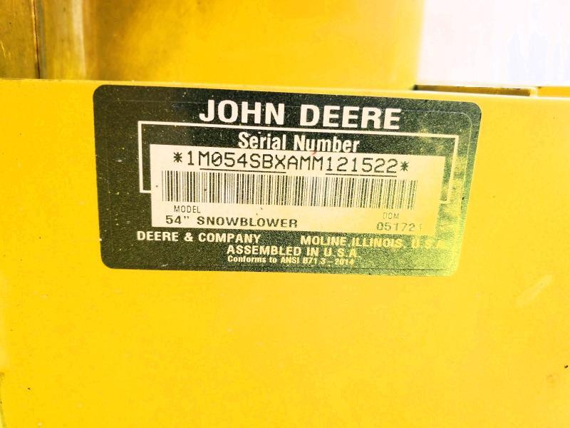 2021 John Deere Model 5420