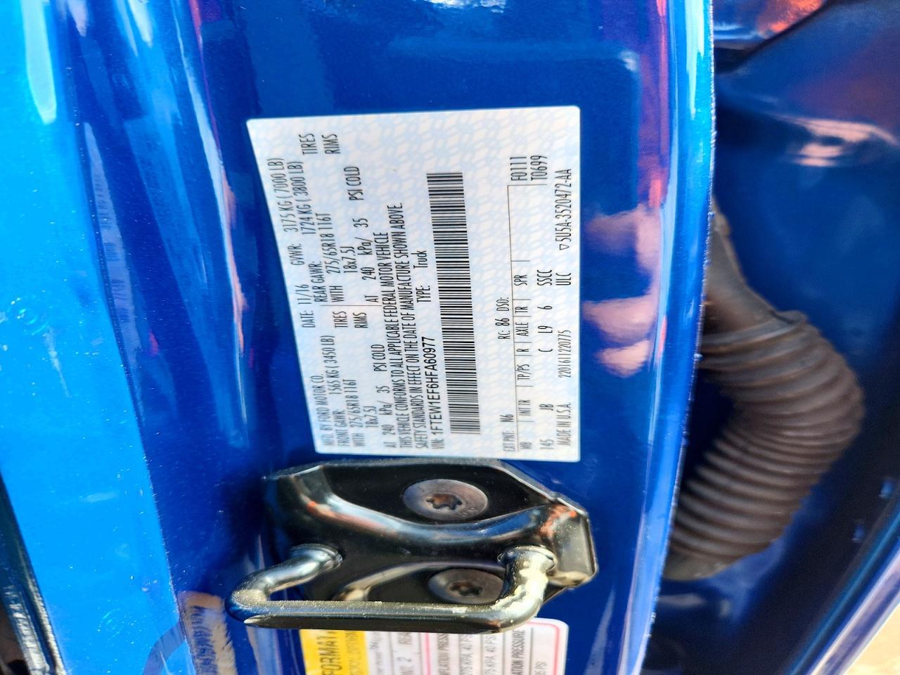 2017 Ford F150 Supercrew