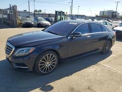 Mercedes-Benz S-class salvage cars for sale: 2015 Mercedes-Benz S 550