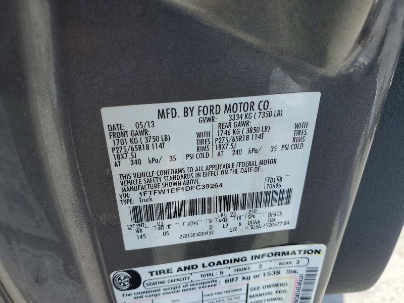 2013 Ford F150 Supercrew