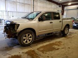 Salvage trucks for sale at Avon, MN auction: 2012 Nissan Titan SV