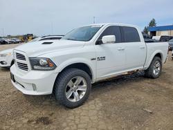 Salvage trucks for sale at Woodhaven, MI auction: 2013 Dodge RAM 1500 Sport