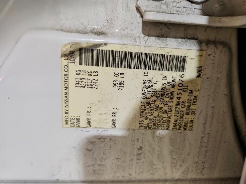 2009 Nissan Altima 2.5