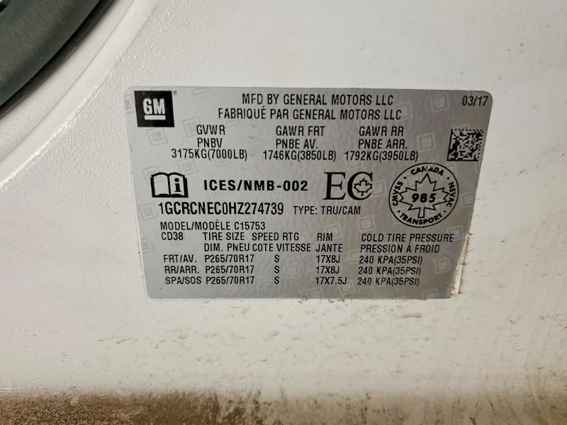 2017 Chevrolet Silverado C1500