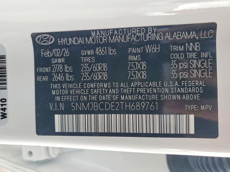 2026 Hyundai Tucson sel