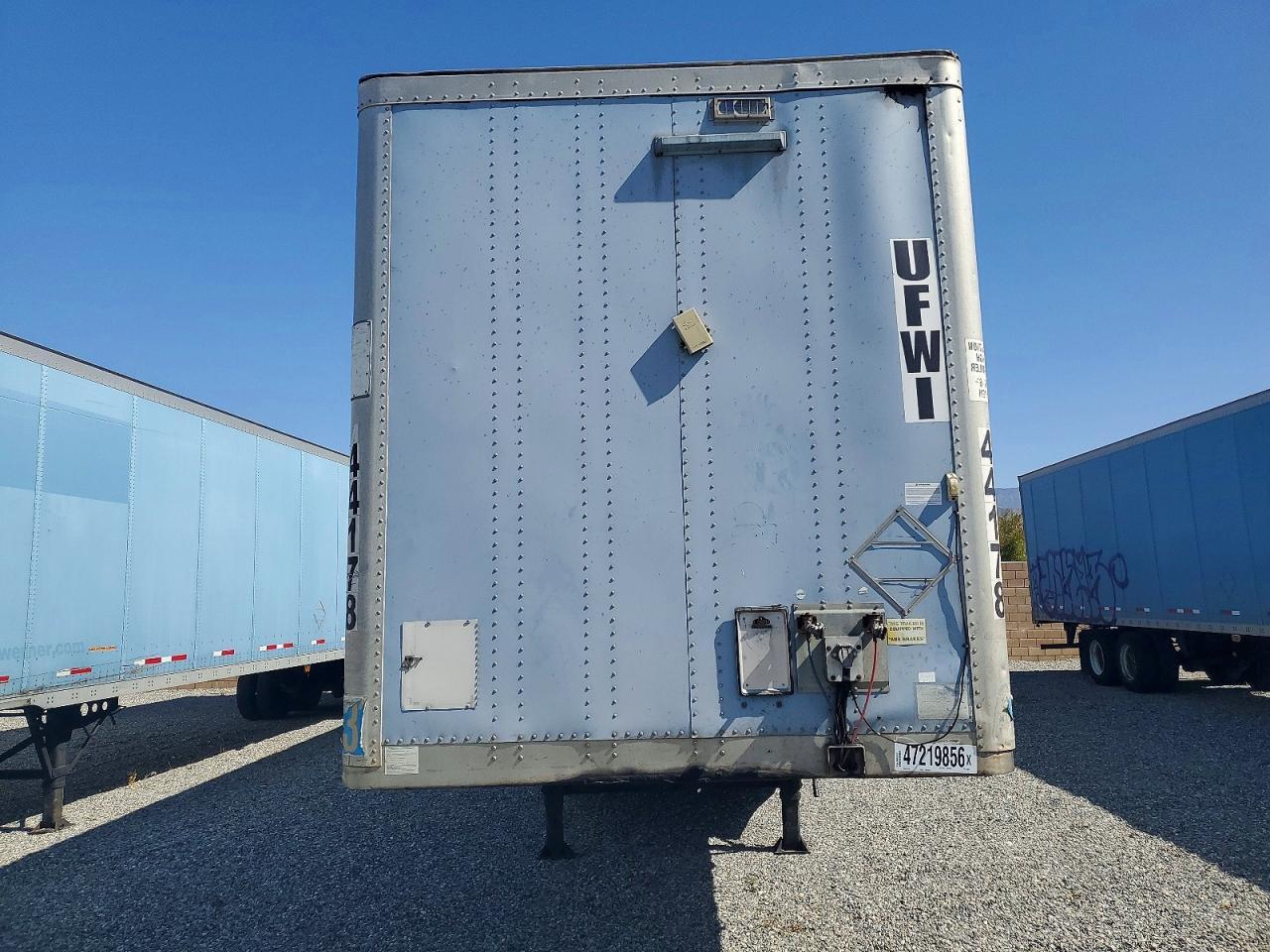 2009 Wabash Dvdcvhpc DRY Van Trailer