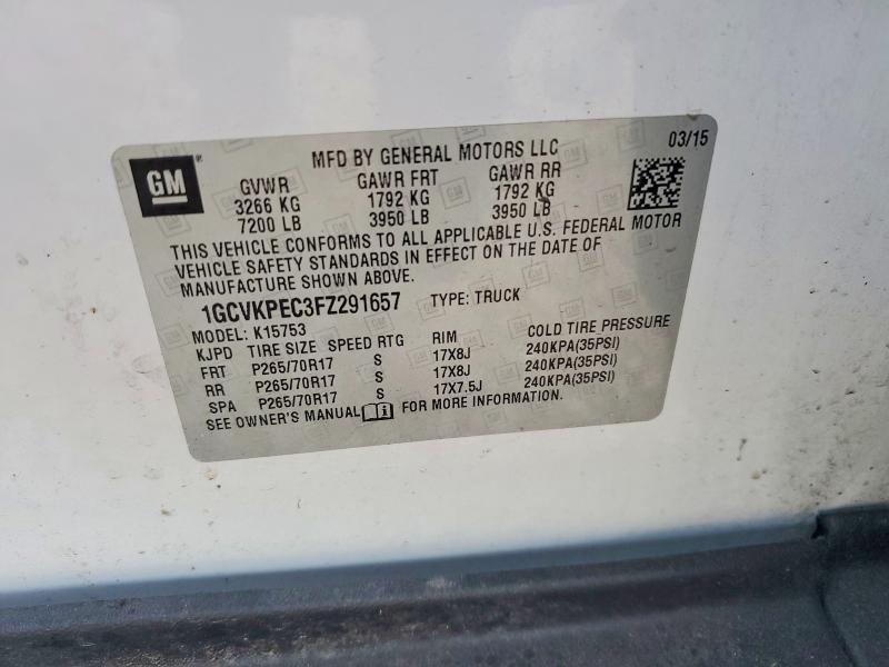 2015 Chevrolet Silverado K1500