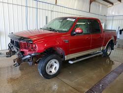 Salvage trucks for sale at West Mifflin, PA auction: 2001 Ford F150 Supercrew