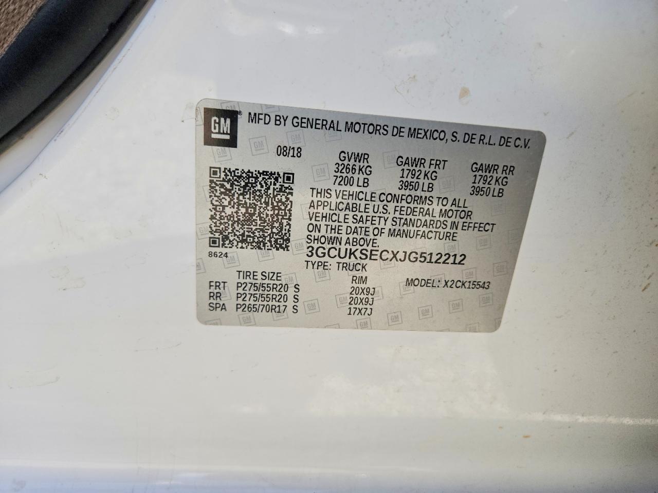 2018 Chevrolet Silverado K1500 LTZ