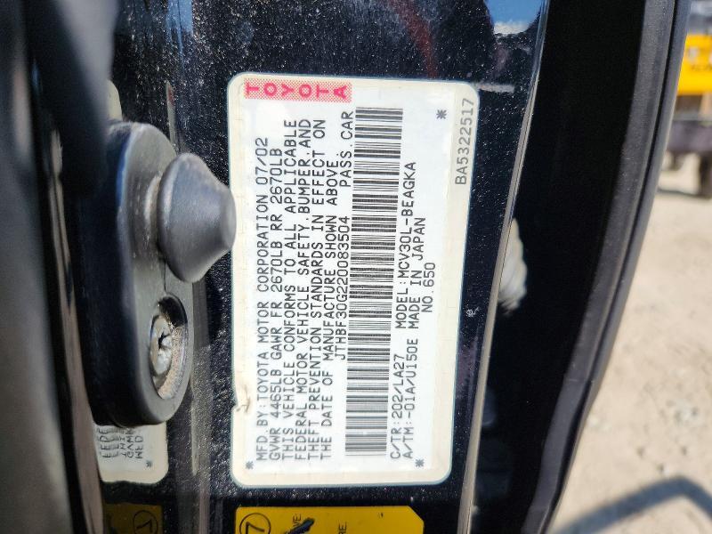 2002 Lexus Es 300