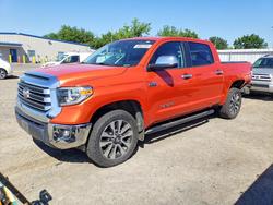 Salvage trucks for sale at Sacramento, CA auction: 2018 Toyota Tundra Limited