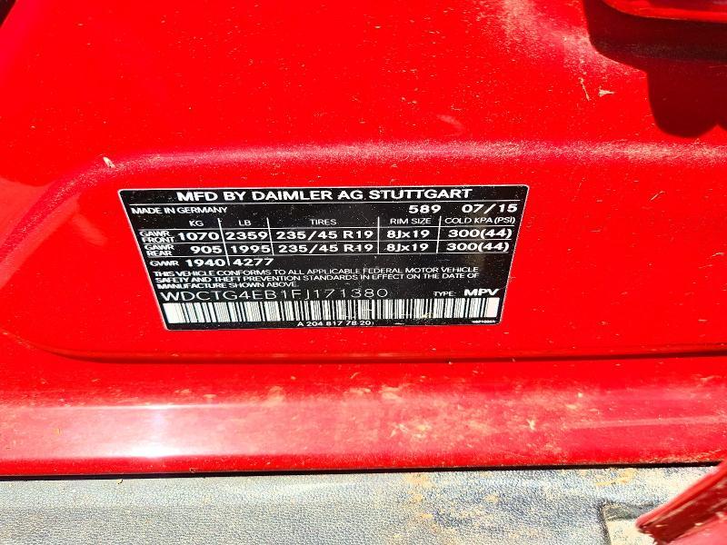 2015 Mercedes-Benz Gla 250