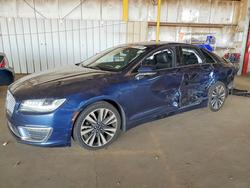 Lincoln salvage cars for sale: 2017 Lincoln Mkz Reserve