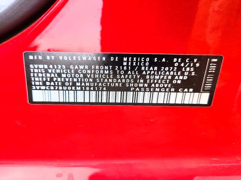 2019 Volkswagen Jetta s