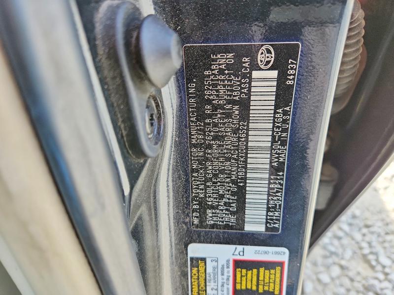 2012 Toyota Camry Hybrid xle