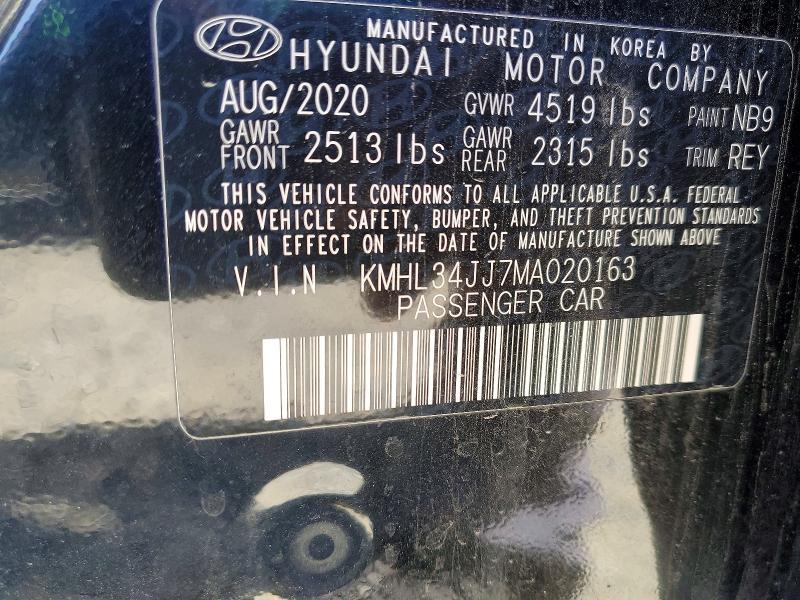 2021 Hyundai Sonata Hybrid sel