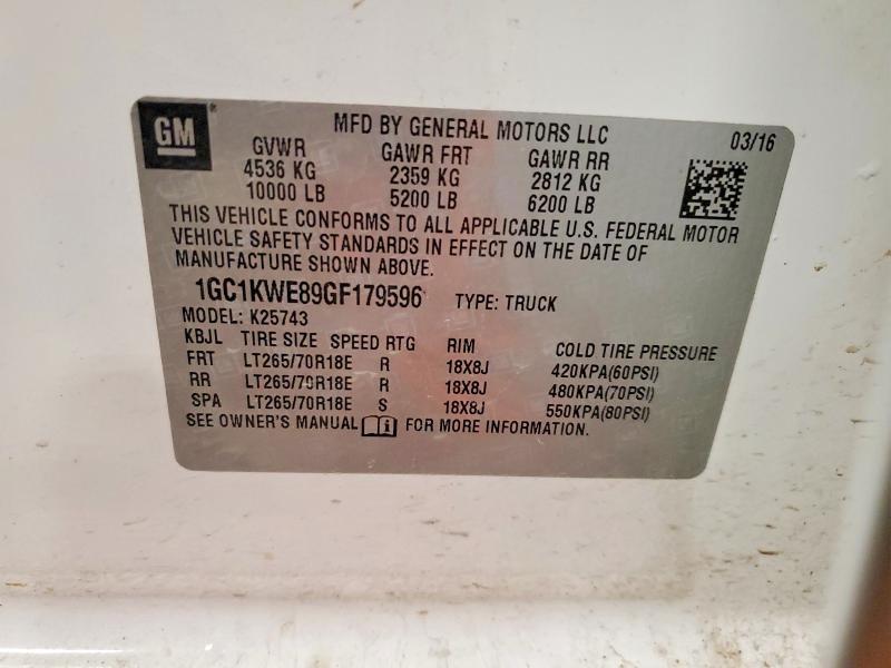 2016 Chevrolet Silverado K2500 Heavy Duty LTZ