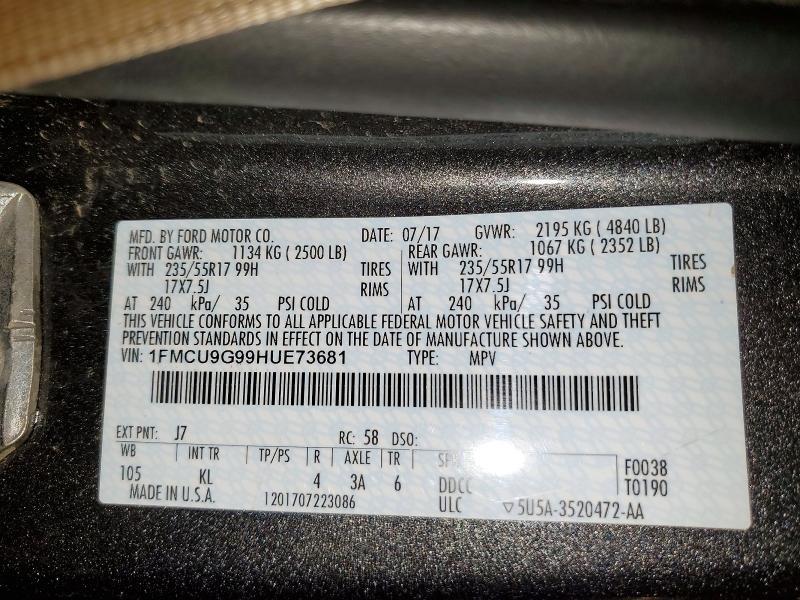 2017 Ford Escape se