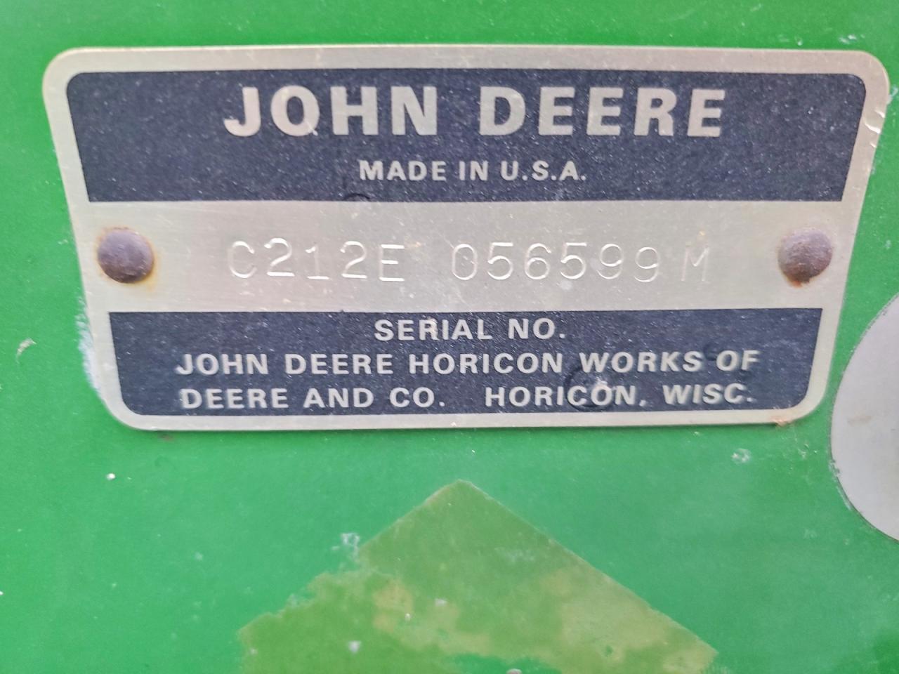 1960 John Deere 212 Lawn Mower