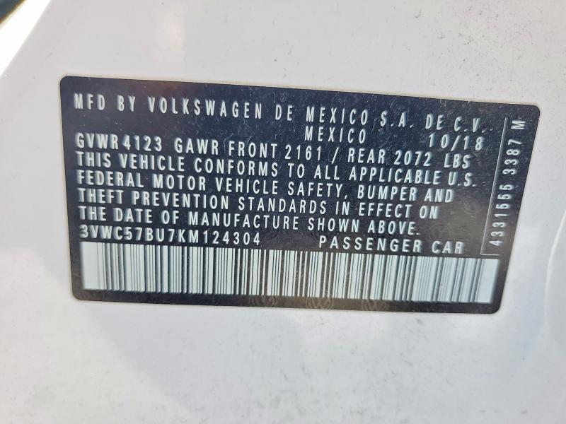 2019 Volkswagen Jetta s