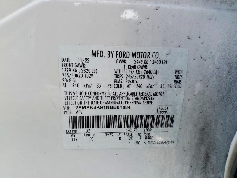 2022 Ford Edge Titanium