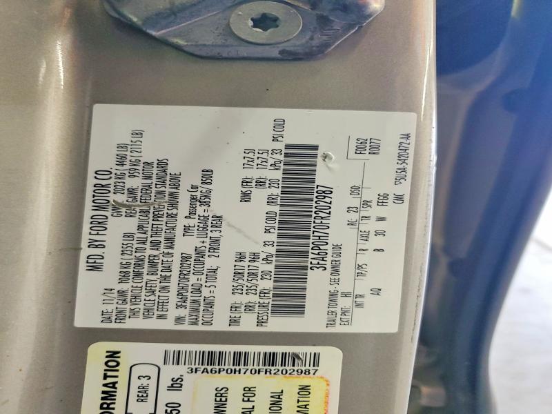 2015 Ford Fusion se