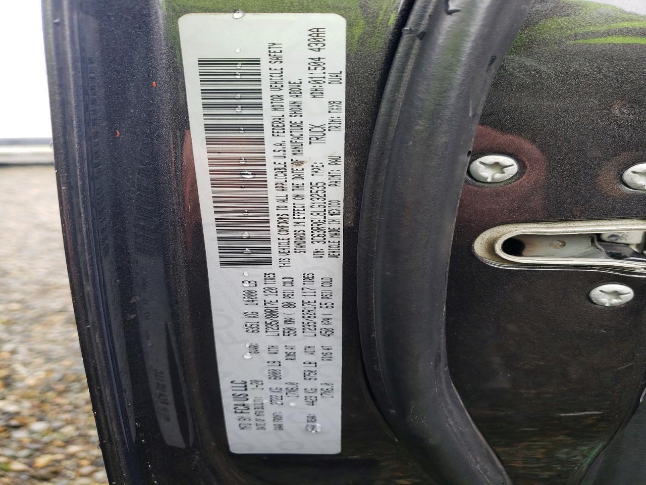 2020 Dodge RAM 3500 Tradesman