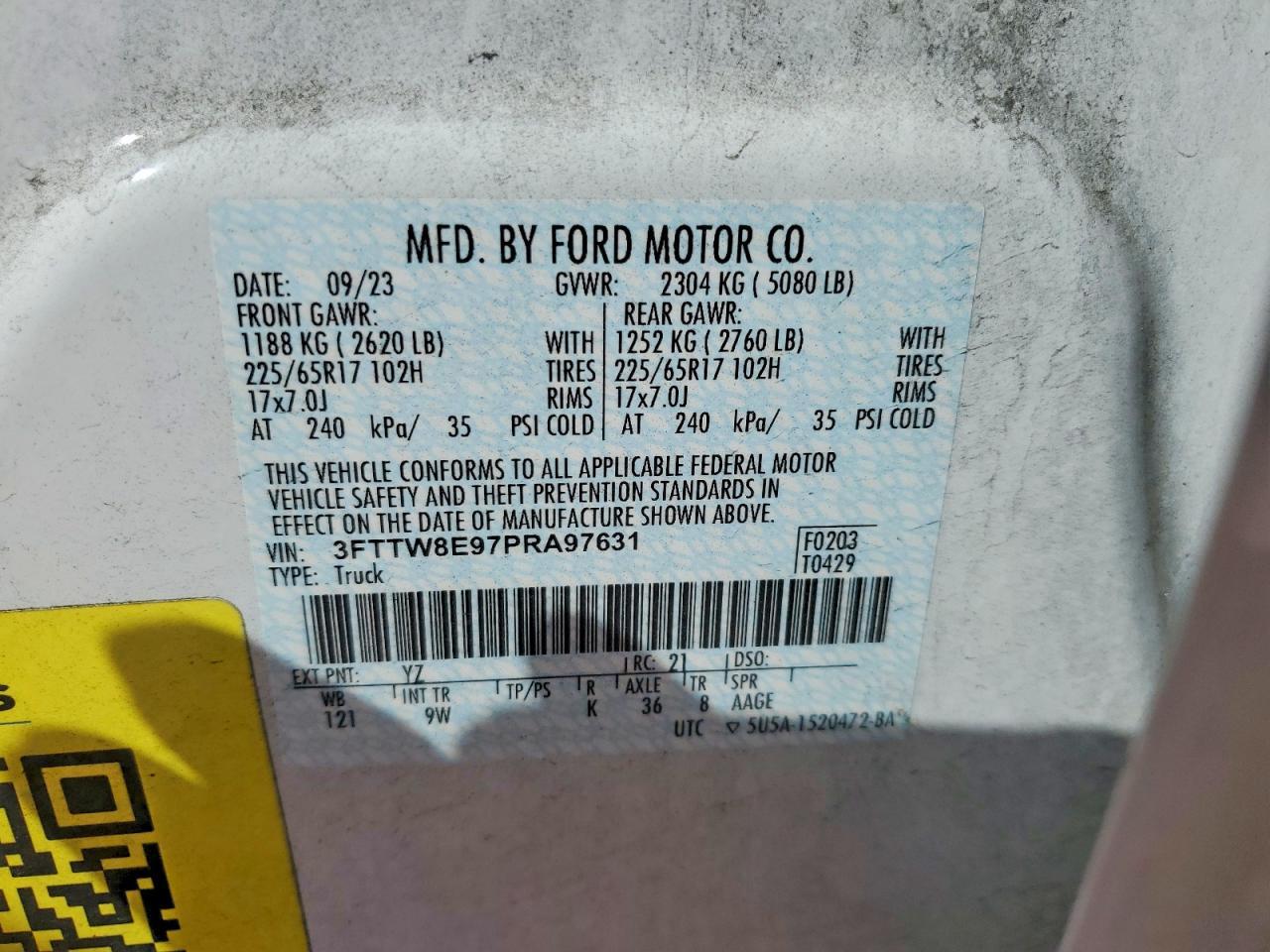 2023 Ford Maverick XL