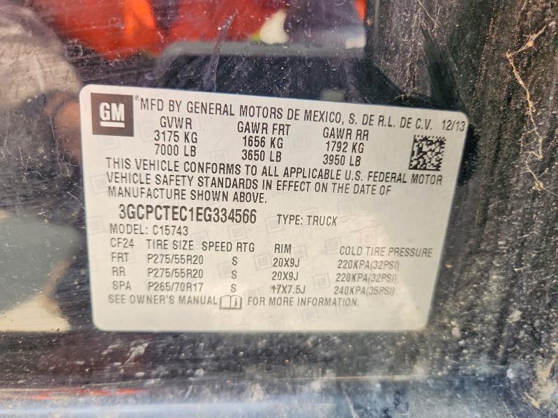 2014 Chevrolet Silverado C1500 High Country