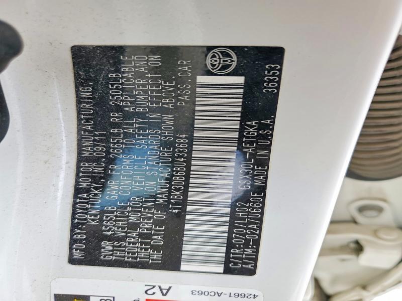 2011 Toyota Avalon Base