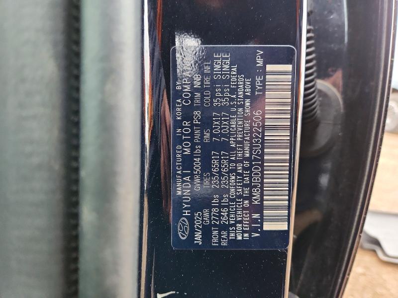 2025 Hyundai Tucson Hybrid Blue