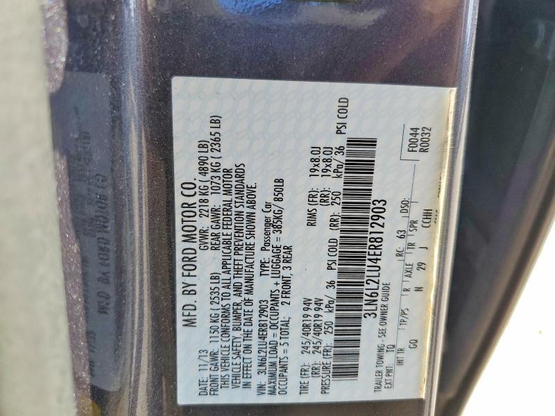 2014 Lincoln Mkz Hybrid
