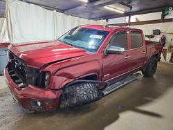 Salvage cars for sale from Copart Ebensburg, PA: 2015 GMC Sierra K1500 SLT