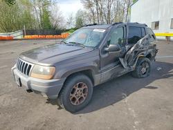Jeep salvage cars for sale: 1999 Jeep Grand Cherokee Laredo