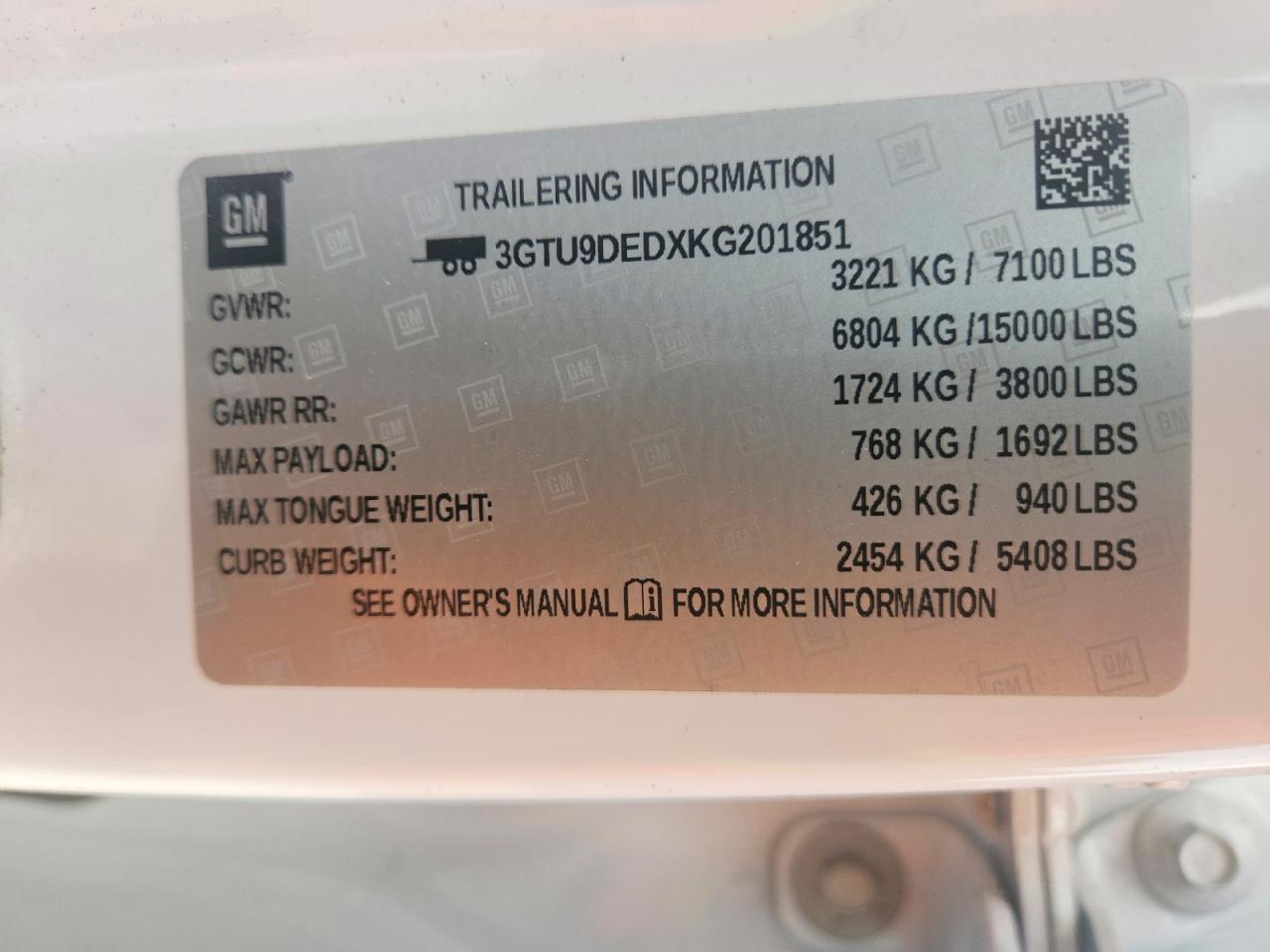 2019 GMC Sierra K1500 SLT