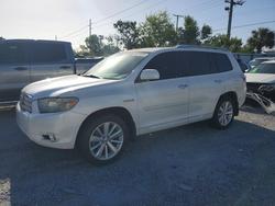 2009 Toyota Highlander Hybrid for sale in Riverview, FL